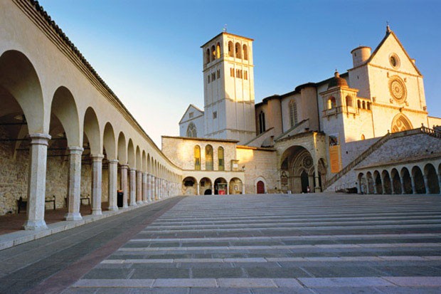 Basílica de São Francisco de Assis, em Assis, Itália