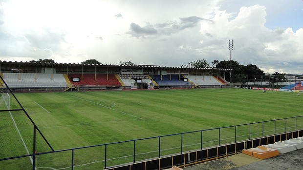 Estádio do Sesi, em Manaus (Foto: Fernando Martins / Globoesporte.com)