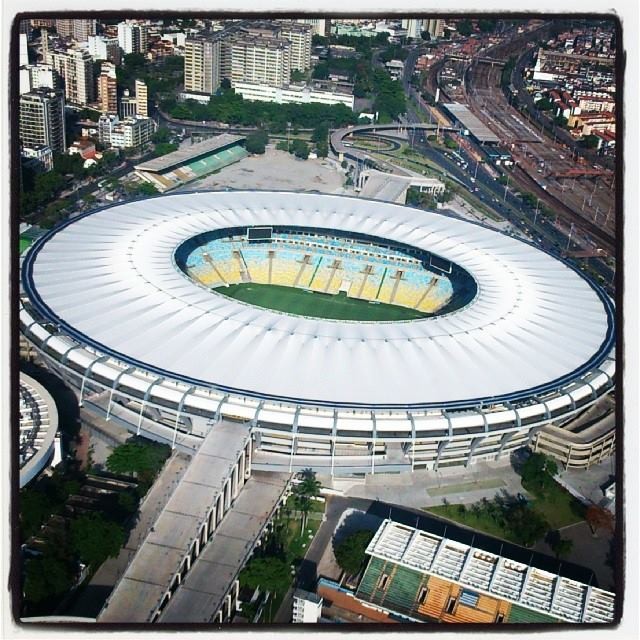 Maracanã visto de cima