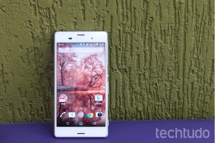 Xperia Z3 (Foto: Paulo Alves/TechTudo) Xperia Z3 (Foto: Paulo Alves/TechTudo)