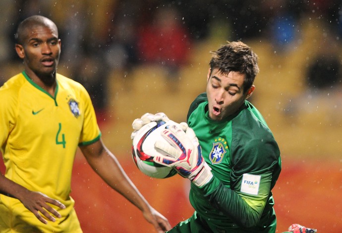 Brasil x Uruguai Mundial sub-20 Jean e Marlon - AP (Foto: AP)