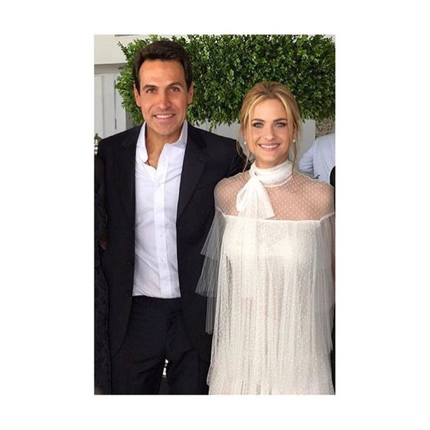 Luiza Valdetaro com o marido (Foto: Reprodução/ Instagram)