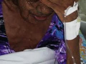 Idosa de 80 anos foi abusada pelo próprio filho (Foto: Polícia Militar/Divulgação)