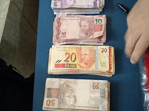 Suspeito tentou roubar dinheiro que foi recolhido como dízimo (Foto: Diário Central/ Reprodução)