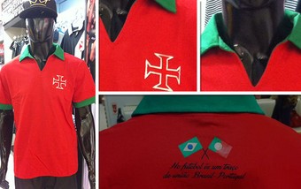 chamada camisa Vasco homenagem Portugal (Foto: Editoria de Arte)