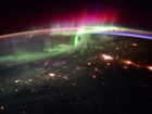 Astronauta da Nasa clica aurora boreal do espaço