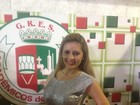 Larissa Gomes, musa do Coritiba, desfilará pela Grande Rio