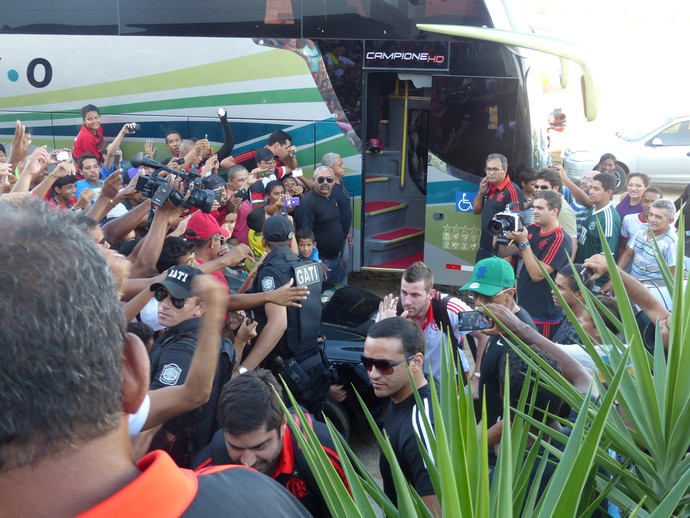 Flamengo Salgueiro (Foto: Cahê Mota / GloboEsporte.com)