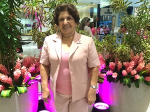 Teresa Soares da Costa, presidente da Rede Feminina de Combate ao Câncer em Alagoas. (Foto: Do G1/AL)