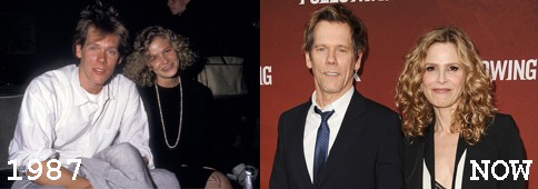 Kevin Bacon & Kyra Sedgwick, 1987 (Foto: .) Kevin Bacon & Kyra Sedgwick, 1987 (Foto: .)