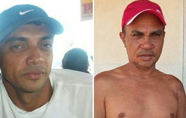 Pescadores Manoel Anxieta e Francisco Antônio Rodrigues estão desaparecidos  (Foto: Divulgação/ Colônia de Pescadores de Areia Branca)