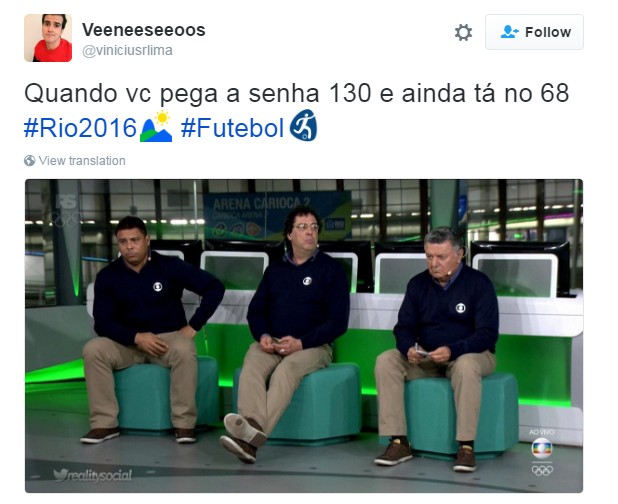 meme olimpíadas primeiro fim de semana 12 (Foto: Reprodução/Twitter) meme olimpíadas primeiro fim de semana 12 (Foto: Reprodução/Twitter)