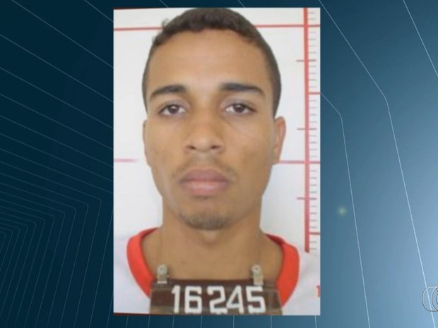 Thiago César de Souza, conhecido como Thiago Topete, morreu durante tiroteio em presídio, em Goiás (Foto: Reprodução/TV Anhanguera)