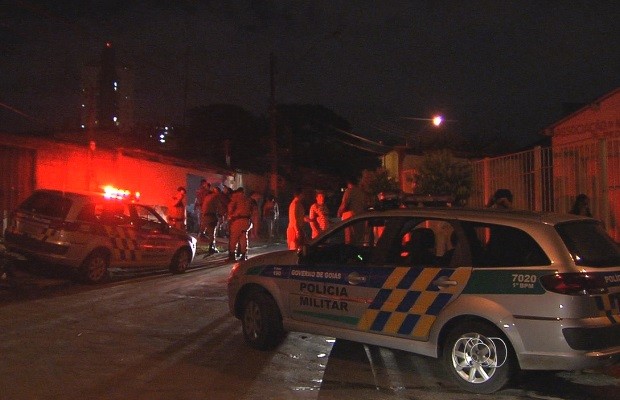 Três homicídios foram registrados no Setor Pedro Ludovico, em Goiânia, Goiás (Foto: Reprodução/TV Anhanguera)