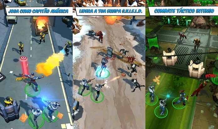 Jogo do segundo filme do Capitão América chega a App Store (Foto: Divulgação)