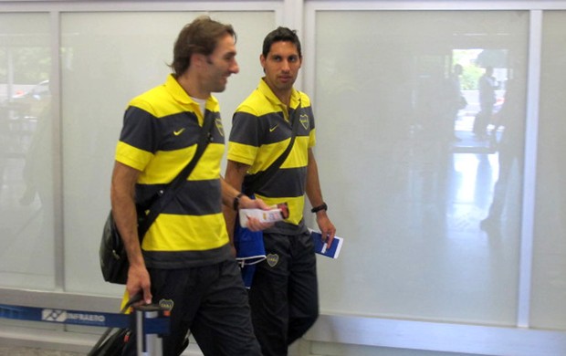 Schiavi desembarque Boca juniors  (Foto: André Casado / Globoesporte.com)