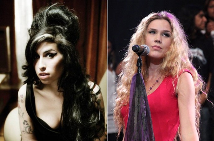 Amy Winehouse e Joss Stone são as musas inspiradoras da Georgia (Foto: Divulgação/ Altas Horas)