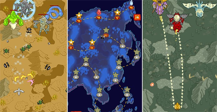 Phoenix Force é um emocionante shooter para Windows Phone com diversas fases (Foto: Divulgação/Windows Phone Store)