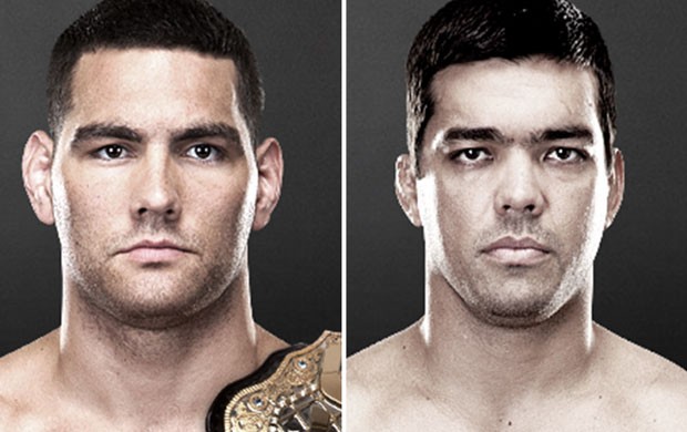 Montagem MMA UFC - Chris Weidman x Lyoto Machida (Foto: Reprodução/UFC)