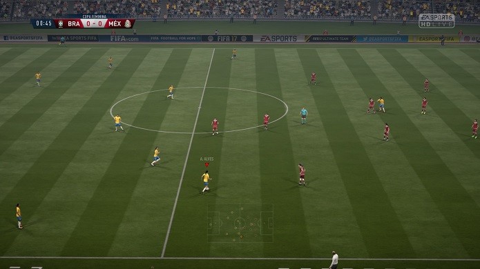 Fifa 17: partidas do futebol feminino são mais cadenciadas (Foto: Reprodução/Victor Teixeira)