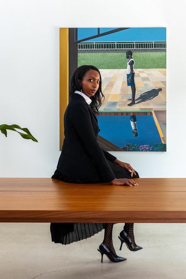 Conheça Mariane Ibrahim, galerista negra determinada a diversificar o mundo da arte em Paris (Foto: Reprodução/Instagram @marianeibrahimgallery)