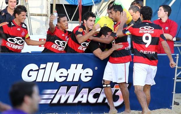 Flamengo Santos Mundialito de futebol de areia (Foto: Wander Roberto/Inovafoto)