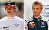 Montagem Formula 1, Pic e MAx chilton (Foto: Editoria de Arte / Globoesporte.com)
