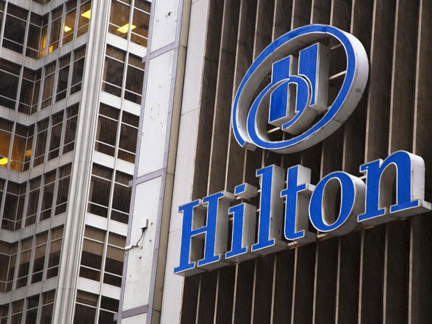 O hotel Hilton em Nova York (Foto: Andrew Kelly/Reuters)