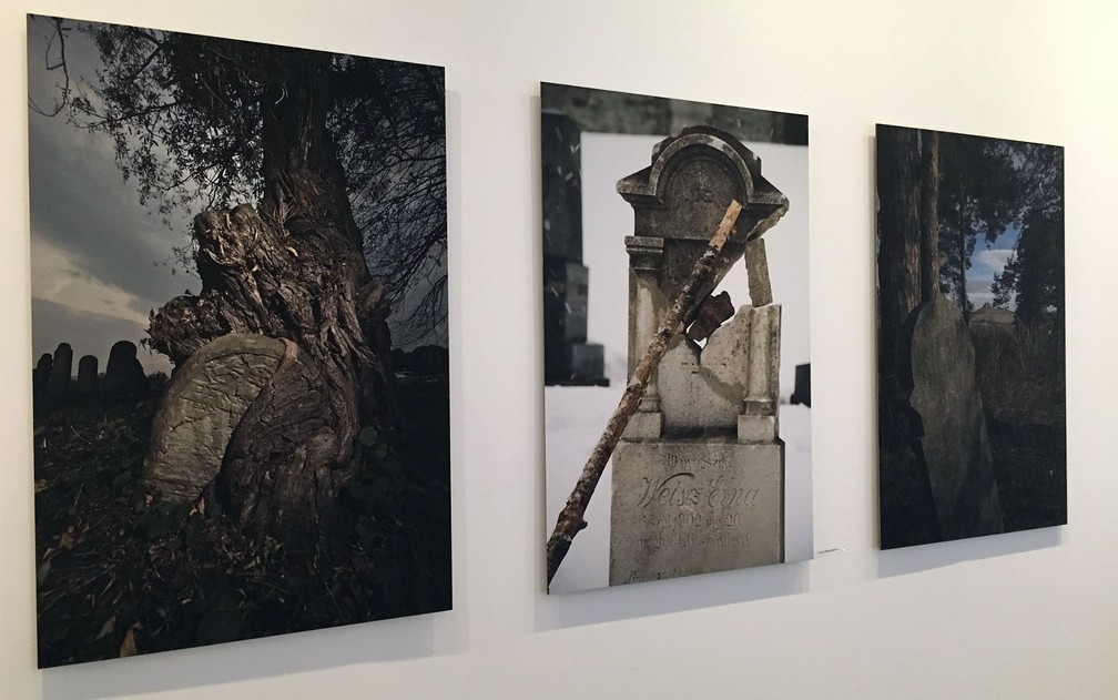 Fotografias de Yuri Dojc na mostra 
