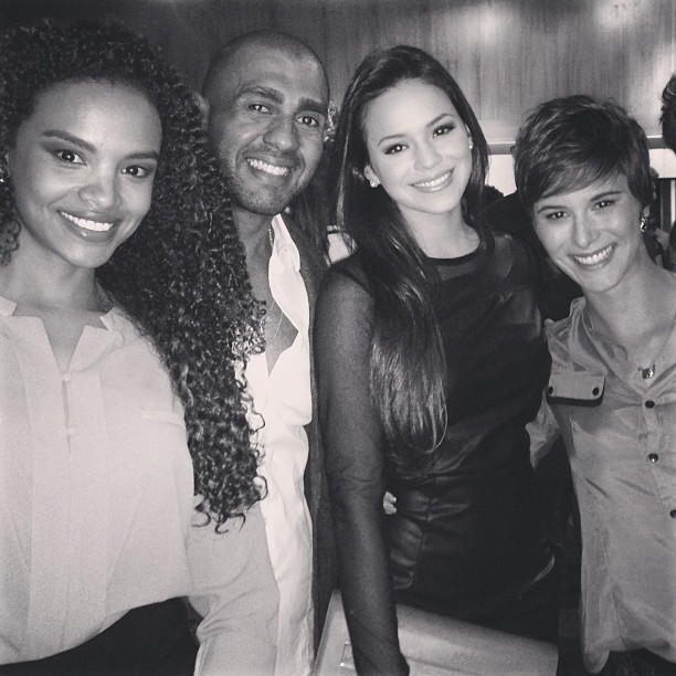 Lucy Ramos, Raphael Brick, Bruna MArquezine e Dani Moreno (Foto: Instagram/ Reprodução)