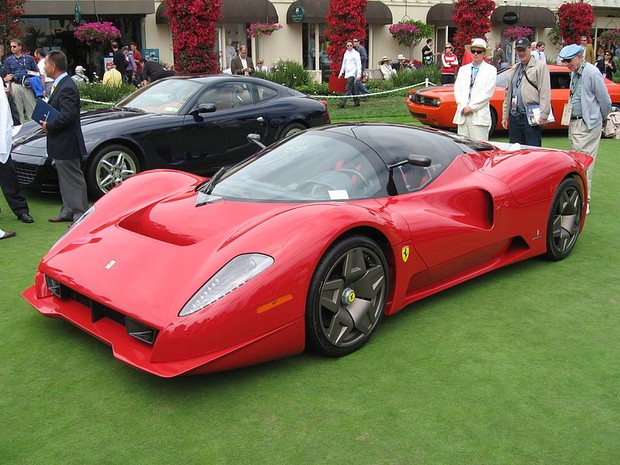 Ferrari P4/5 chamou atenção ao ser exibida pela primeira vez em 2006 (Foto: Simon Davison/Wikimedia)