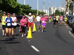 Setecentas mulheres se inscreveram para o Desafio ads Divas, em Vila Velha (Foto: Reprodução/TV Gazeta)