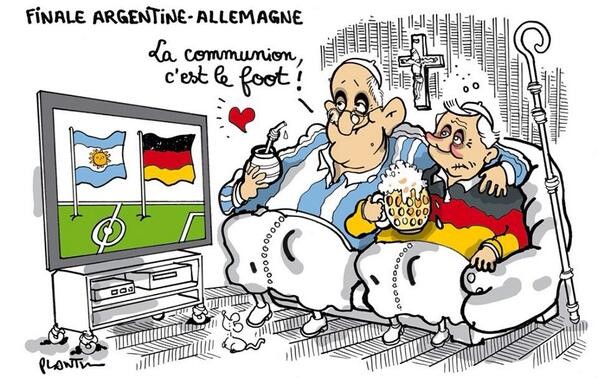 Papa Argentina x Alemanha