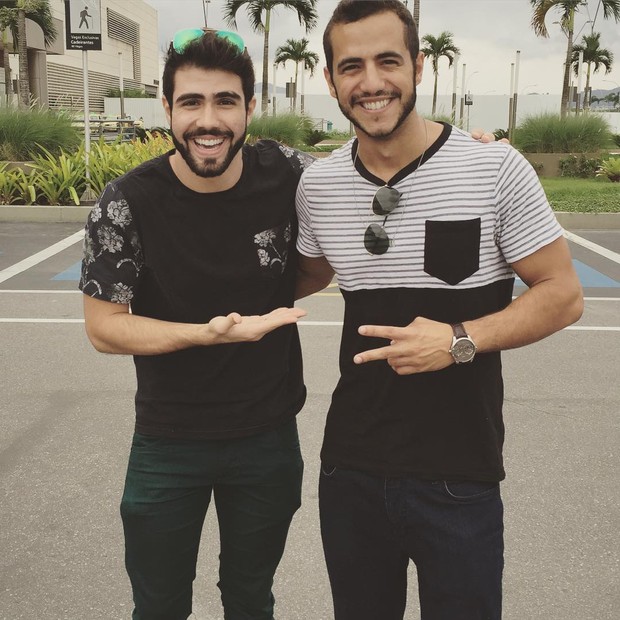Juliano Laham e Matheus Lisboa (Foto: Instagram / Reprodução)