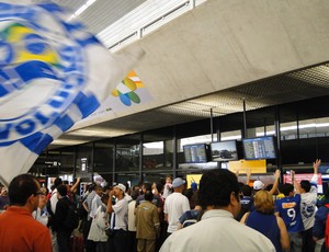 desembarque do Cruzeiro (Foto: Rafael Araújo)