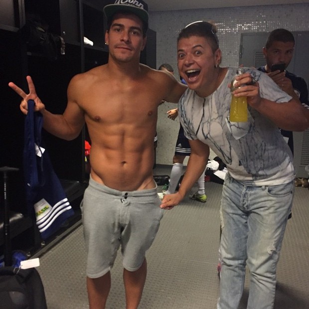 Thiago Martins e David Brazil (Foto: Reprodução/Instagram)