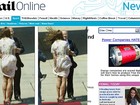 Kate Middleton passa por saia justa com vestido por causa do vento