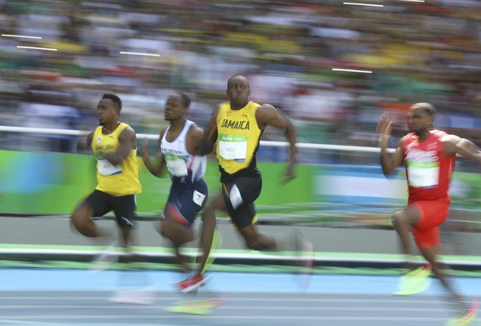 Jahvid Best, Usain Bolt (Foto: Reuters)