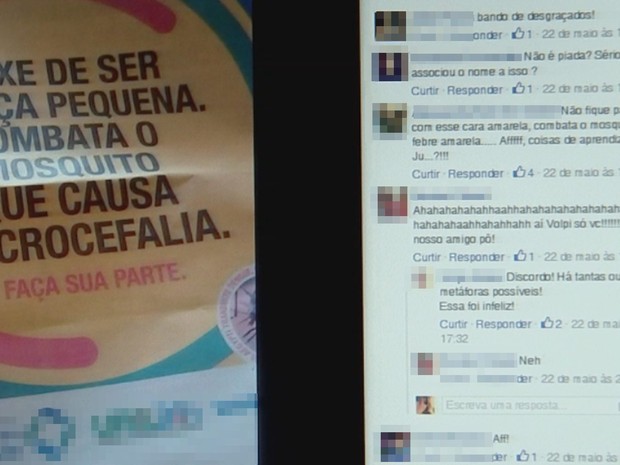 Morador postou campanha nas redes sociais (Foto: Reprodução / TV TEM)