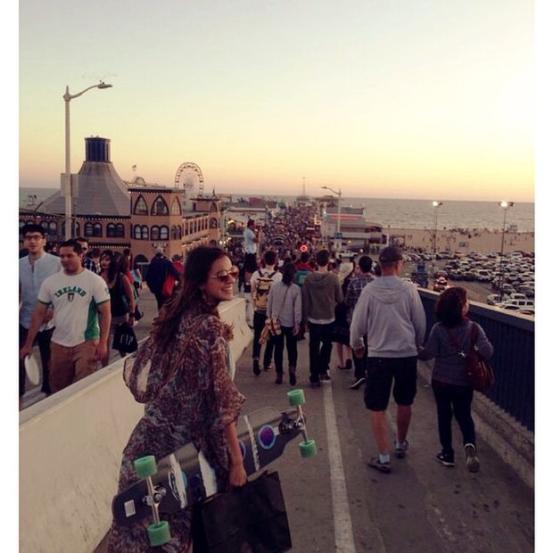 Bruna Marquezine em Los Angeles, nos Estados Unidos (Foto: Instagram/ Reprodução)