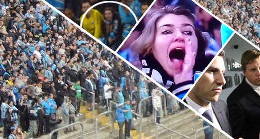 Carrossel Grêmio Aranha racismo