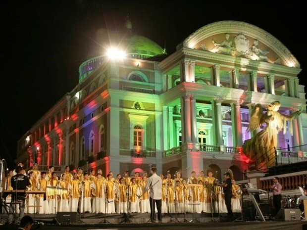 Coral do Liceu de Artes e Ofícios Cláudio Santoro participa de eventos culturais em Manaus (Foto: Divulgação/Sec)