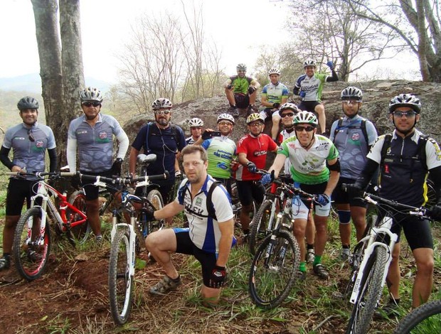 Grupo de bike de Divinópolis MG vai percorrer “Caminho da Fé” até Aparecida do Norte (Foto: Bruno Alvim/Arquivo pessoal)