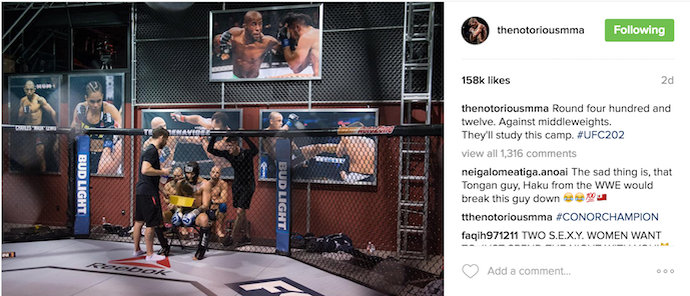 Conor McGregor; Instagram (Foto: Reprodução/ Instagram) Conor McGregor; Instagram (Foto: Reprodução/ Instagram)
