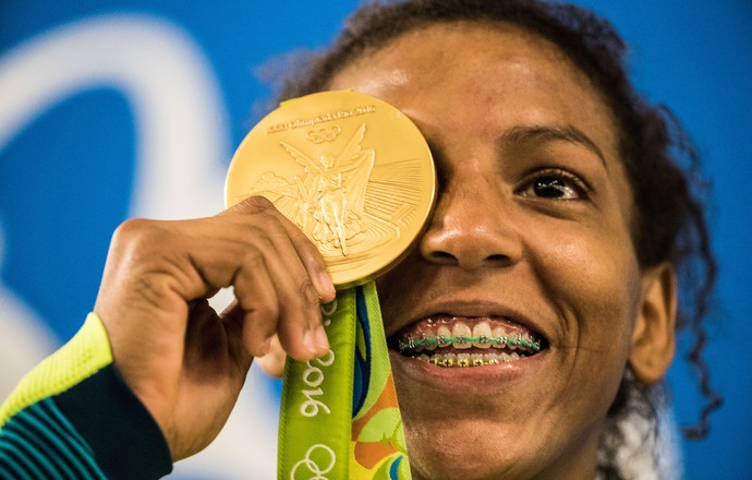 Rafaela Silva, judô, medalha ouro (Foto:  Danilo Verpa/NOPP)