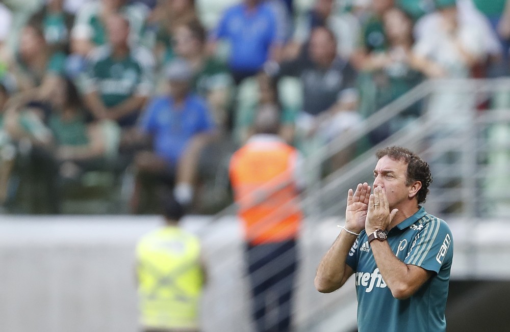 Cuca diz entender vaias, mas crê que Palmeiras merecia vencer o Atlético-MG