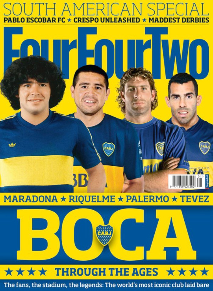 Boca Juniors Capa FourFourTwo