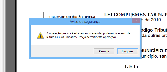 Conceda acesso ao seu computador (Foto: Reprodução/Helito Bijora)