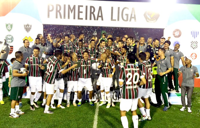 Fluminense título Primeira Liga (Foto: André Durão)