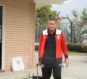 Edgardo Bauza, técnico do São Paulo (Foto: Marcelo Prado)
